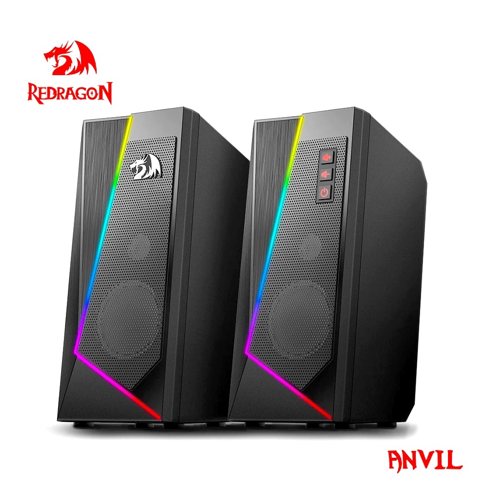 Redragon GS520 Anvil RGB Desktop Speakers